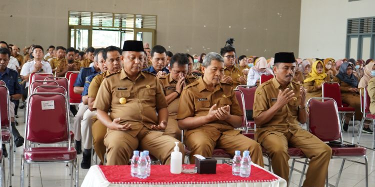 Pjs Bupati Kediri Heru Wahono Santoso Hadiri Pembinaan Mental ASN Pemkab Kediri