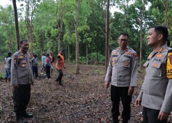 Polres Nganjuk Buka 4 Hektare Lahan Penanaman Jagung Dukung Program Ketahanan Pangan Nasional