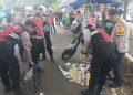 Puluhan Botol Arak Jawa Diamankan Polres Kediri Kota di Acara ANNIVERSARY RX King