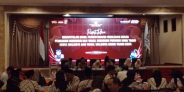 KPU Kota Kediri Gelar Rapat Pleno Rekapitulasi Pilkada Serentak 2024 KPU