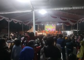 Kelurahan Ringinanom Kota Kediri Gelar Natya Sastra Budhaya Mendatangkan Campursari Mayangkara