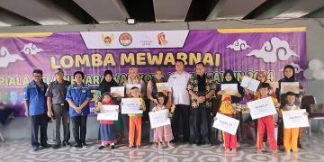 Forum Kader Bela Negara Kediri Raya Gelar Lomba Mewarnai Tingkat Paud dan TK Se- Kota Kediri