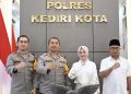 Pasangan Wali Kota dan Wakil Wali Kota Kediri Terpilih Temui Kapolres, Ajak Sinergi Jaga Kamtibmas