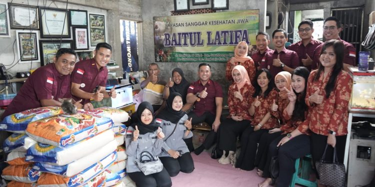 Sambut Hari Bhakti Imigrasi, Kantor Imigrasi Kediri Sambangi Sanggar Kesehatan Jiwa Baitul Latifa