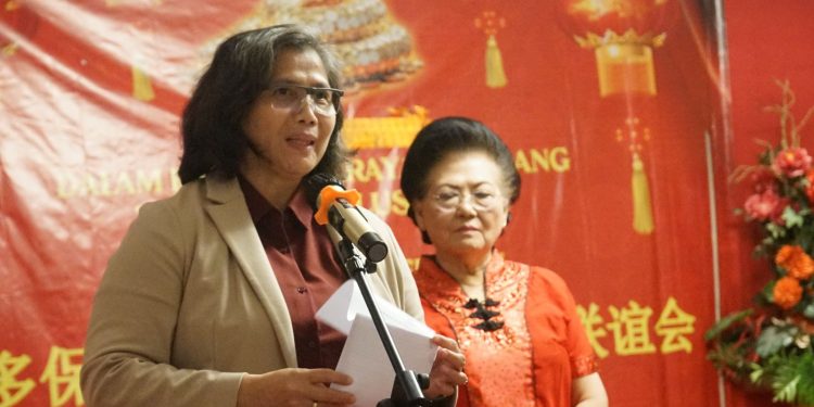 Perayaan Ulang Tahun Santo Paulus ke-22 dan Perayaan Imlek Semakin Meriah Dengan Hadirnya PJ Walikota Kediri