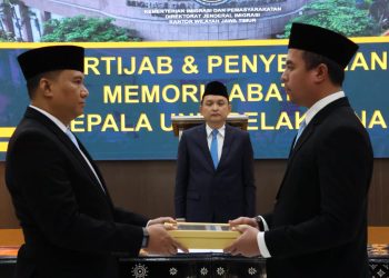 Dirjen Imigrasi Jatim Gelar Pelantikan Dan Serah Terima Jabatan Kepala Kantor Imigrasi Kediri