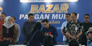 KPw BI Kediri Bersama TPID Gelar Bazar Pangan Murah Ramadhan