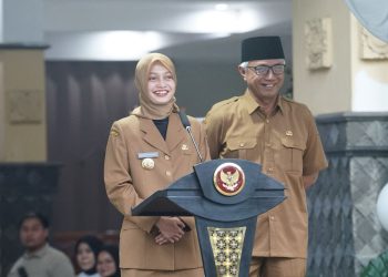 Ini Pesan Mbak Wali Untuk ASN Saat Pimpin Apel Perdana di Balai Kota Kediri