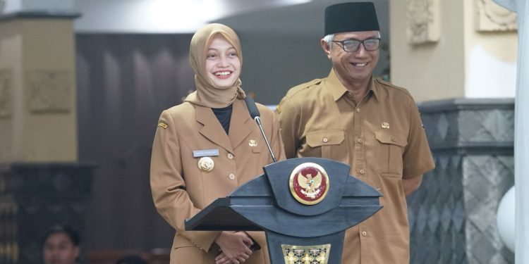 Ini Pesan Mbak Wali Untuk ASN Saat Pimpin Apel Perdana di Balai Kota Kediri