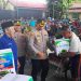 Peringati HPN 2025, Polres Kediri bersama PWI Kediri Beri Bingkisan Kepada 200 Tukang Becak