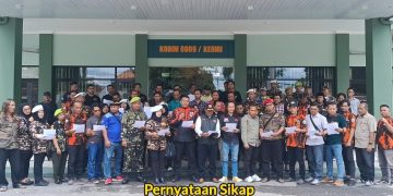 Viral !!! Ratusan Tokoh Masyarakat LSM Dan Ormas Kediri Raya Dukung Sepenuhnya UU Nomor 34 Tahun 2004, Pernyataan Sikap Petisi Mendukung TNI