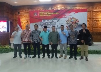Menjaga Semangat Toleransi DPRD  Kabupaten Kediri  Gelar Diskusi Bersama Teman Teman Jurnalistik