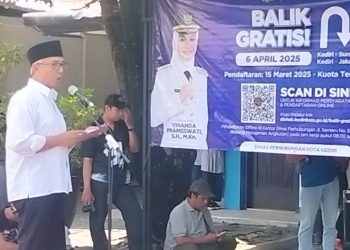 4 Armada Bus Disiapkan Untuk Program Balik Gratis Pemkot Kediri