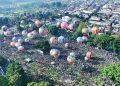 Puluhan Balon Udara di Langit Wonosobo Terbang Meriah Bersama Pasokan Listrik PLN Yang Andal