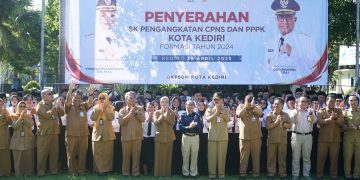 Pemkot Kediri Raih Penghargaan Percepatan Pengangkatan ASN dari BKN