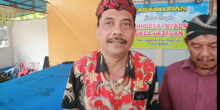 Turut Lestarikan Budaya, Ketua DPRD Nganjuk Hadir dan Buka Pawai Sedekah Bumi di Desa Gejagan