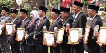 Pemkab Nganjuk Peroleh Penghargaan Atas Kinerja JDIH Jawa Timur