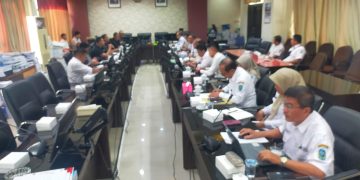 DPRD Nganjuk Soroti Kebocoran Pajak Daerah Dalam Rapat Gabungan Komisi