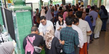 Ikuti Halal Bihalal Lingkungan, Mas Dhito Dikenal Sosok yang Ramah dan Penghobi Vespa