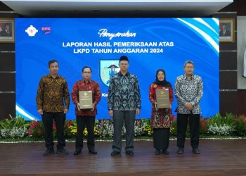 Pemkab Kediri Kembali Raih Opini WTP Ke-9 Secara Berturut-turut