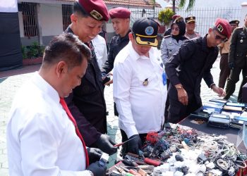 Bentuk Ketegasan Pemasyarakatan Bersih, Lapas Kediri Gelar Deklarasi Komitmen Bebas Narkoba dan HP