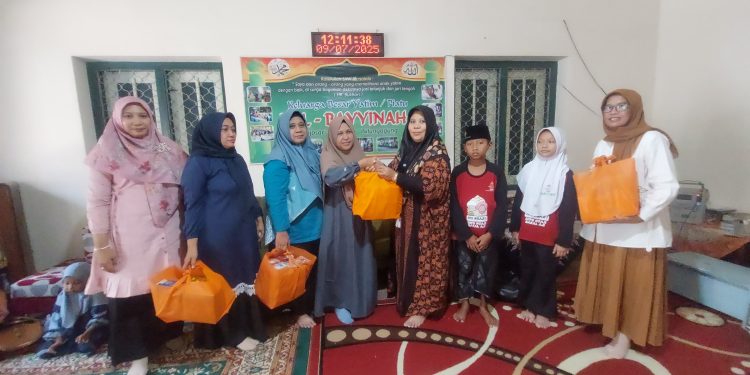 Paguyuban Ibu-Ibu KSTV Gelar Bakti Sosial di Yayasan Panti Asuhan Al Bayyinah, Mojosari Kauman, Tulungagung
