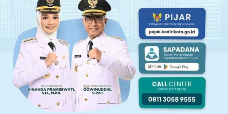 Pemkot Kediri Ingatkan Warga: Bayar Pajak, Wujudkan Kota Maju dan Sejahtera