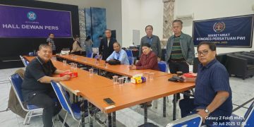 Panitia Tetapkan Kongres Persatuan PWI 2025 di  BPPTIK Komdigi Cikarang