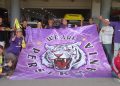 Heboh!! Ingin Ungukan Kembali Stadion Brawijaya The Real Purple Hadir Di Gresik