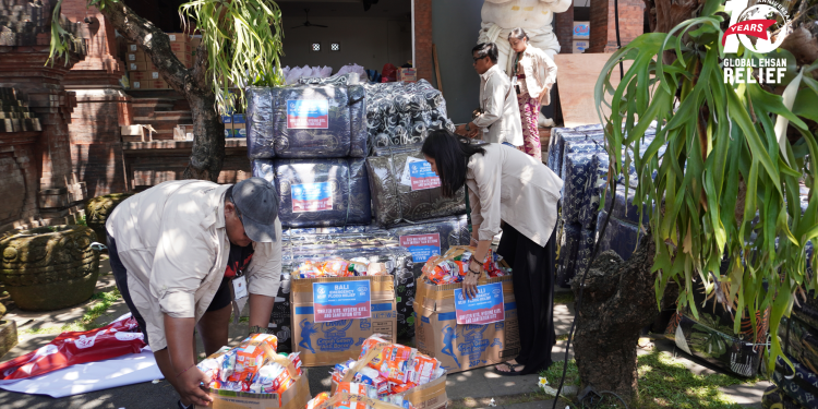 Global Ehsan Relief Bersama IDEP Salurkan Bantuan Korban Banjir Bandang dan Longsor Bali