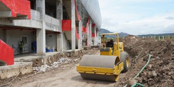 Pembangunan Stadion GDJ Kediri Tahap Dua  Dimulai
