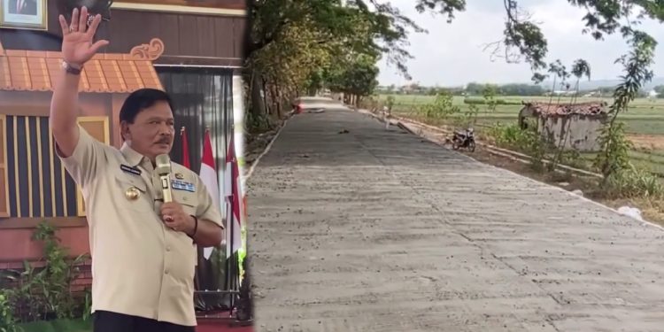 Akses Banaran Kulon-Ngudikan Tuntas dengan Rigit Beton, Bupati: Kualitas untuk Puluhan Tahun kedepan