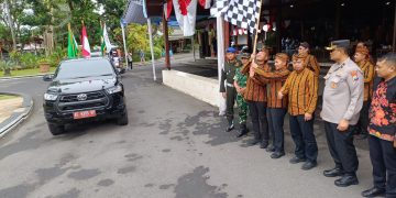 Jelang Hari Jadi, Pataka Tulungagung Dilepas dalam Kirab Seremonial