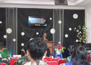 Satgas TMMD ke-127 Ibadah Bersama Jemaat GPdI, Perkuat Nilai Kebersamaan dan Toleransi di Kediri