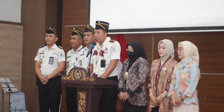 Tongkat Estafet Kepemimpinan Lapas Kediri Berganti, Perkuat Efektivitas dan Kinerja