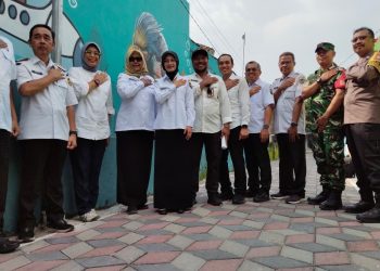 Melalui Program DAK TPPKT, Pemkot Kediri Percantik Kelurahan Ketami dengan Ikonik Ikan Cupang