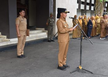 Ini Pesan Plt Bupati Tulungagung Saat Pimpin Apel Besar ASN
