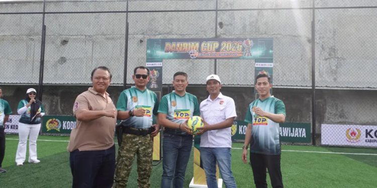 Perkuat Sinergi Olahraga, KONI Kediri Gandeng Kodim 0809 Gelar Mini Soccer Dandim Cup