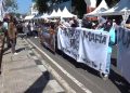Kepung Pendopo, Ribuan Warga Nganjuk Gelar Aksi Damai Tuntut Program MBG Jalan Terus