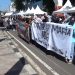 Kepung Pendopo, Ribuan Warga Nganjuk Gelar Aksi Damai Tuntut Program MBG Jalan Terus