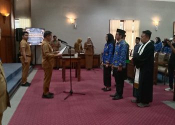Puluhan CPNS Dilantik Sebagai PNS, Ini Pesan Plt Bupati Tulungagung