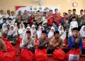 Peringati HUT Bhayangkara ke-80, PSMTI Bersama Kapolres Nganjuk Gelar Baksos di Panti Asuhan Al-Ikhlas