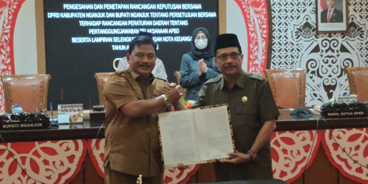 DPRD Nganjuk Rampungkan Pembahasan, Raperda Pertanggungjawaban APBD 2025 Disahkan