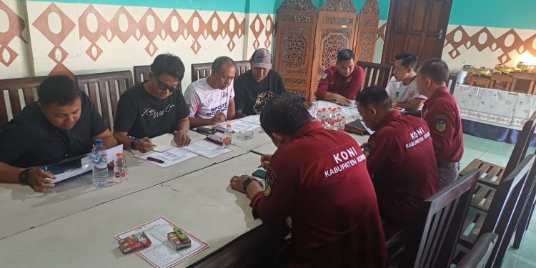 Matangkan Venue dan Opsi Kolaborasi, KONI Kediri Raya Solid Siapkan Porprov 2029