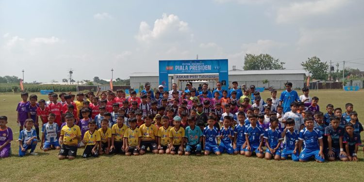 Plt Bupati Tulungagung Buka Festival Grassroots Piala Presiden U-10 dan U-12, Ini Harapannya