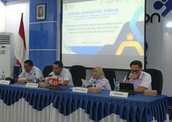 Perkuat Implementasi SSK, DPPKB Kabupaten Nganjuk Gelar Forum Konsultasi Publik