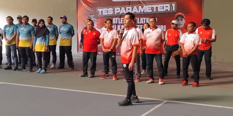 Bidik Prestasi di Porprov Jatim 2027, KONI Kabupaten Kediri Gelar Tes Parameter