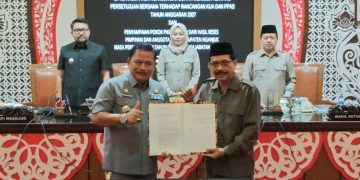 DPRD Nganjuk Tetapkan KUA-PPAS APBD 2027, Pokok Pikiran DPRD Disampaikan