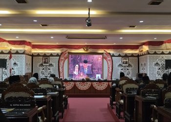 DPRD Nganjuk Gelar Paripurna, Simak Pidato Kenegaraan Presiden dan RUU APBN 2027