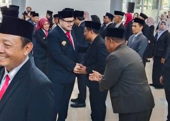 Bupati Kediri Lantik 121 Pejabat, Pengisian Jabatan Kosong Jadi Prioritas
